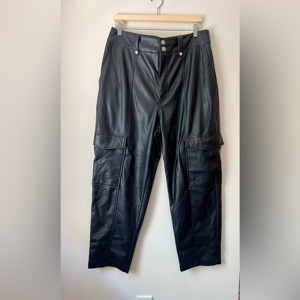 7 For All Mankind Faux Leather Pants